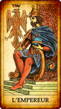 Carte du Tarot L’Empereur