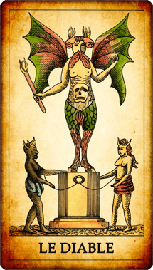 Carte du Tarot Le Diable