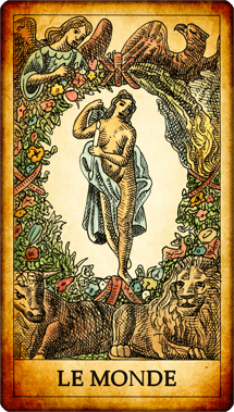 Carte du Tarot Le Monde