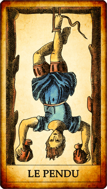 Carte du Tarot Le Pendu