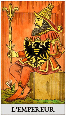 Carte du Tarot L’Empereur