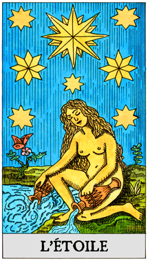 Carte du Tarot L’Étoile