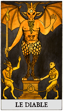 Carte du Tarot Le Diable