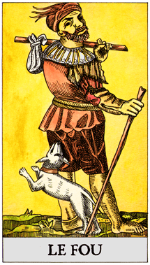 Carte du Tarot Le Fou