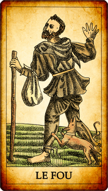Carte de Tarot Le Fou